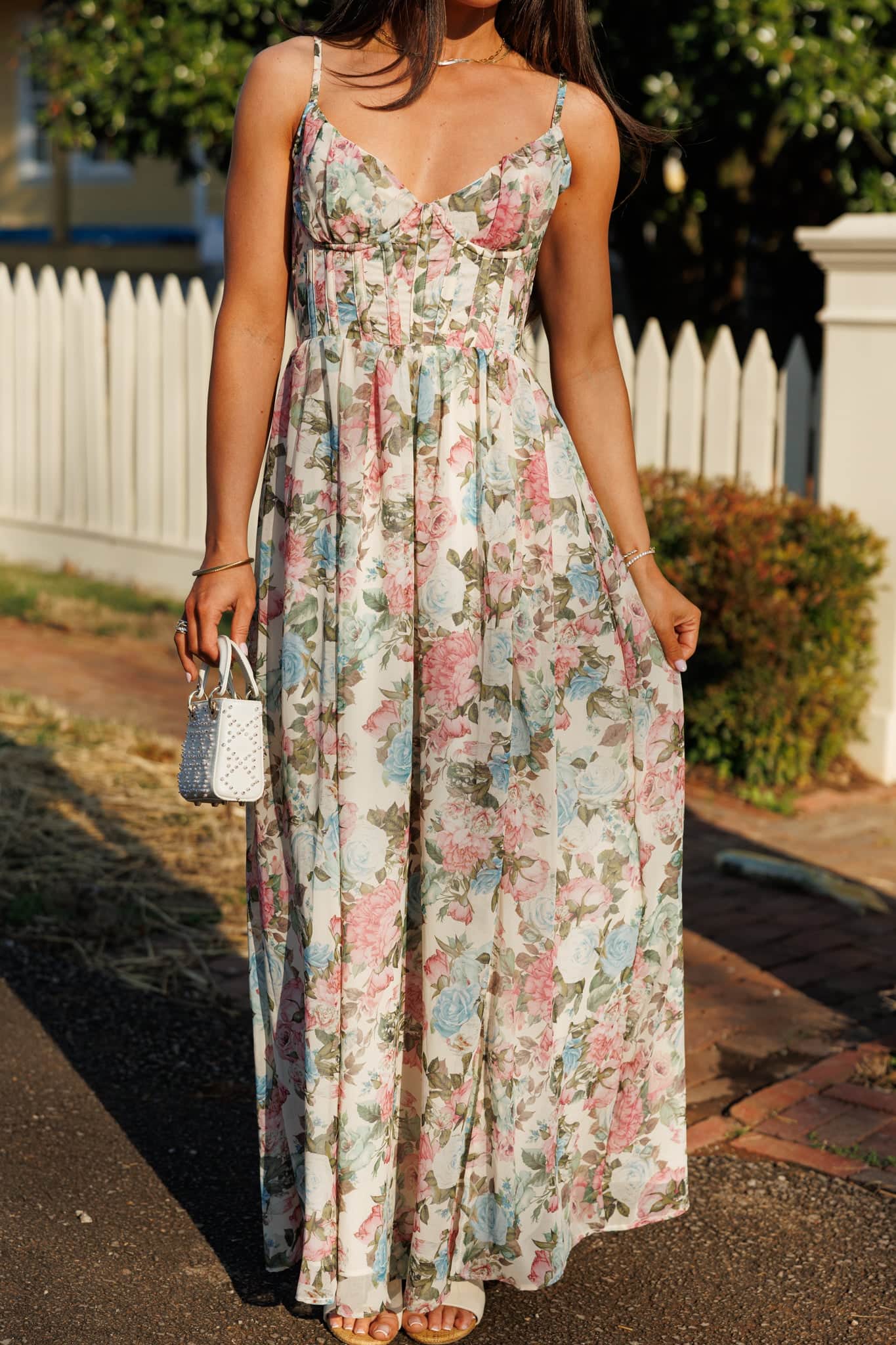 Petal Promenade Maxi Dress - Image 5