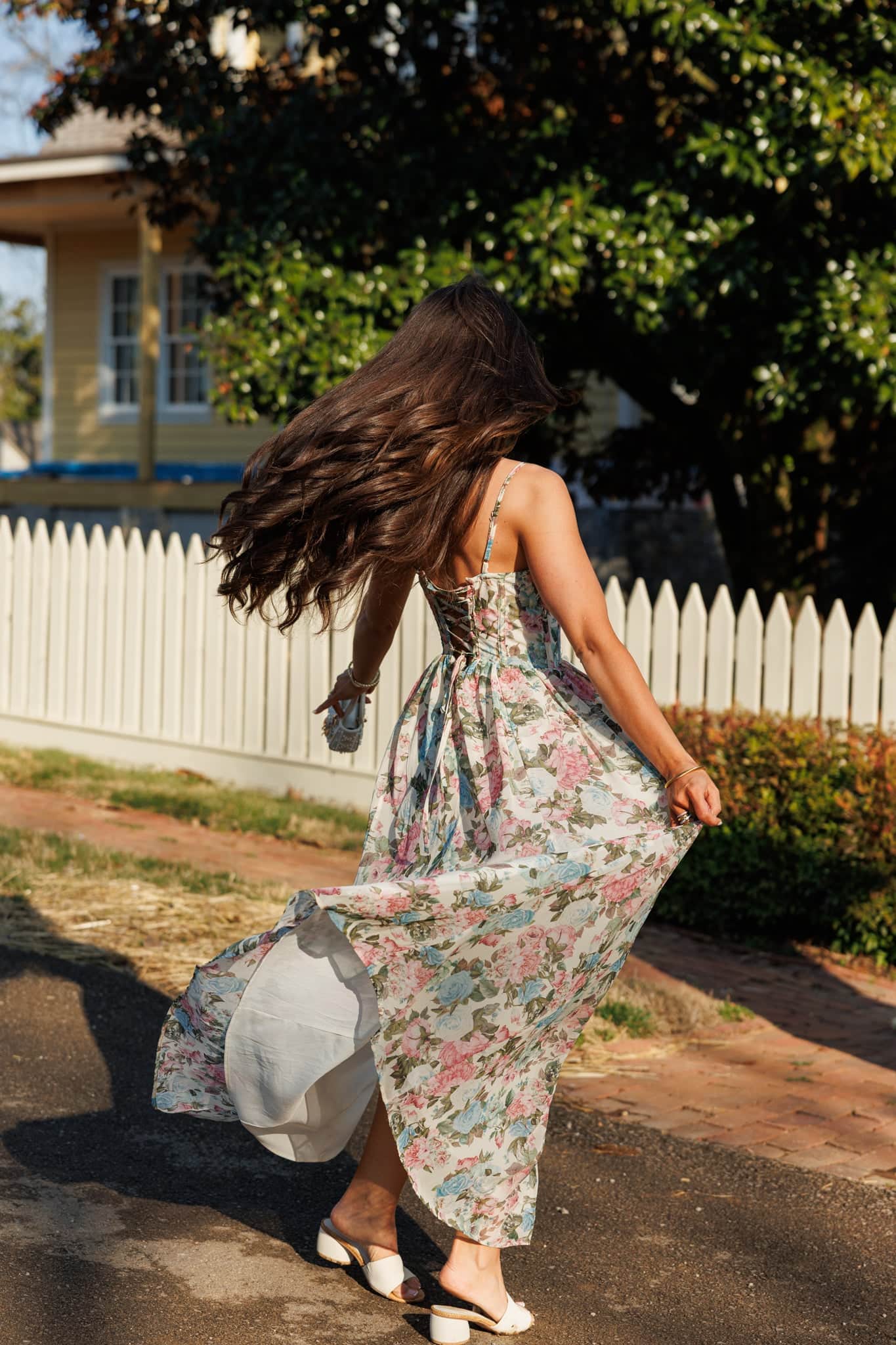 Petal Promenade Maxi Dress - Image 7