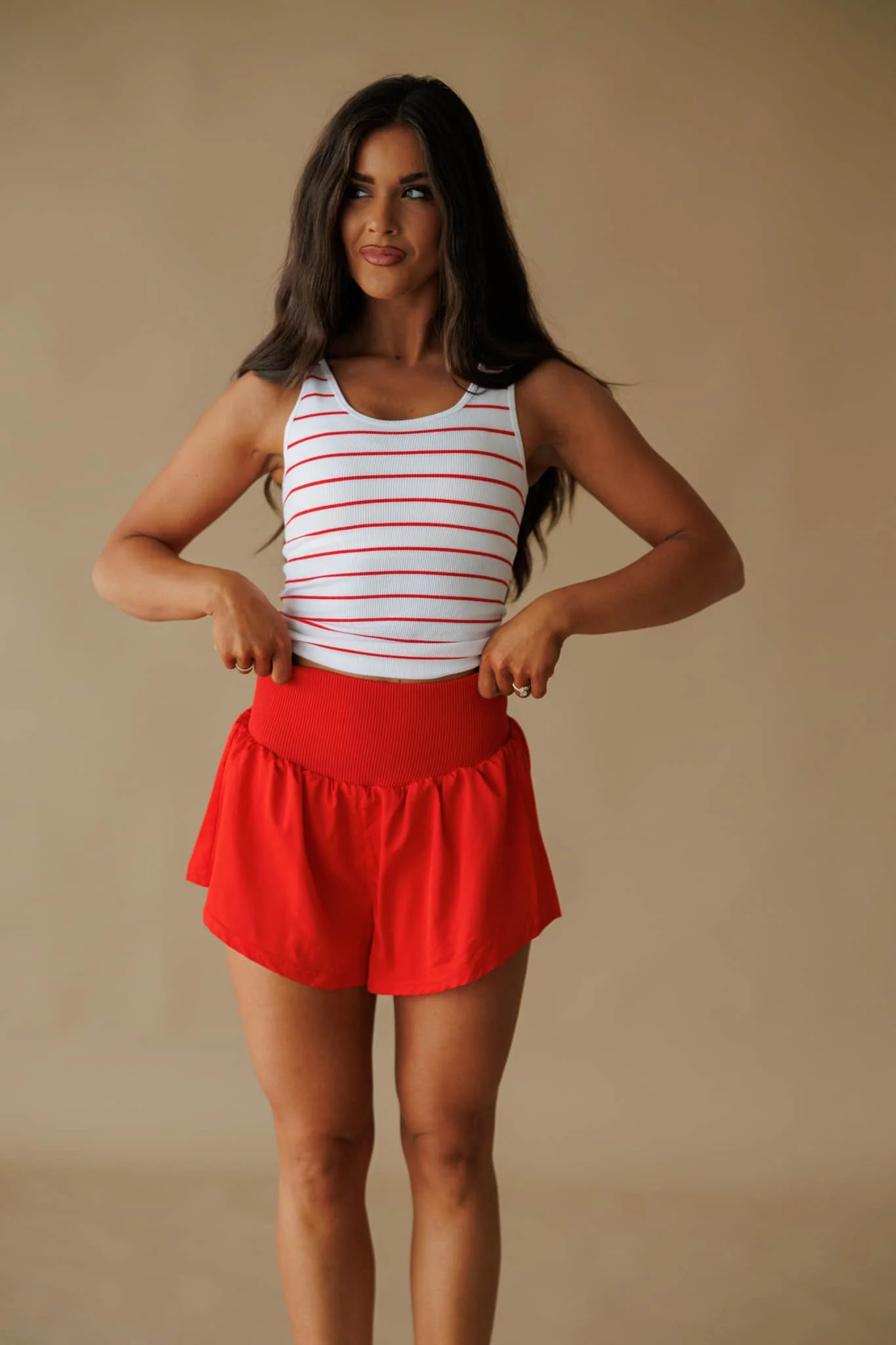 Red Compression Shorts - Image 5