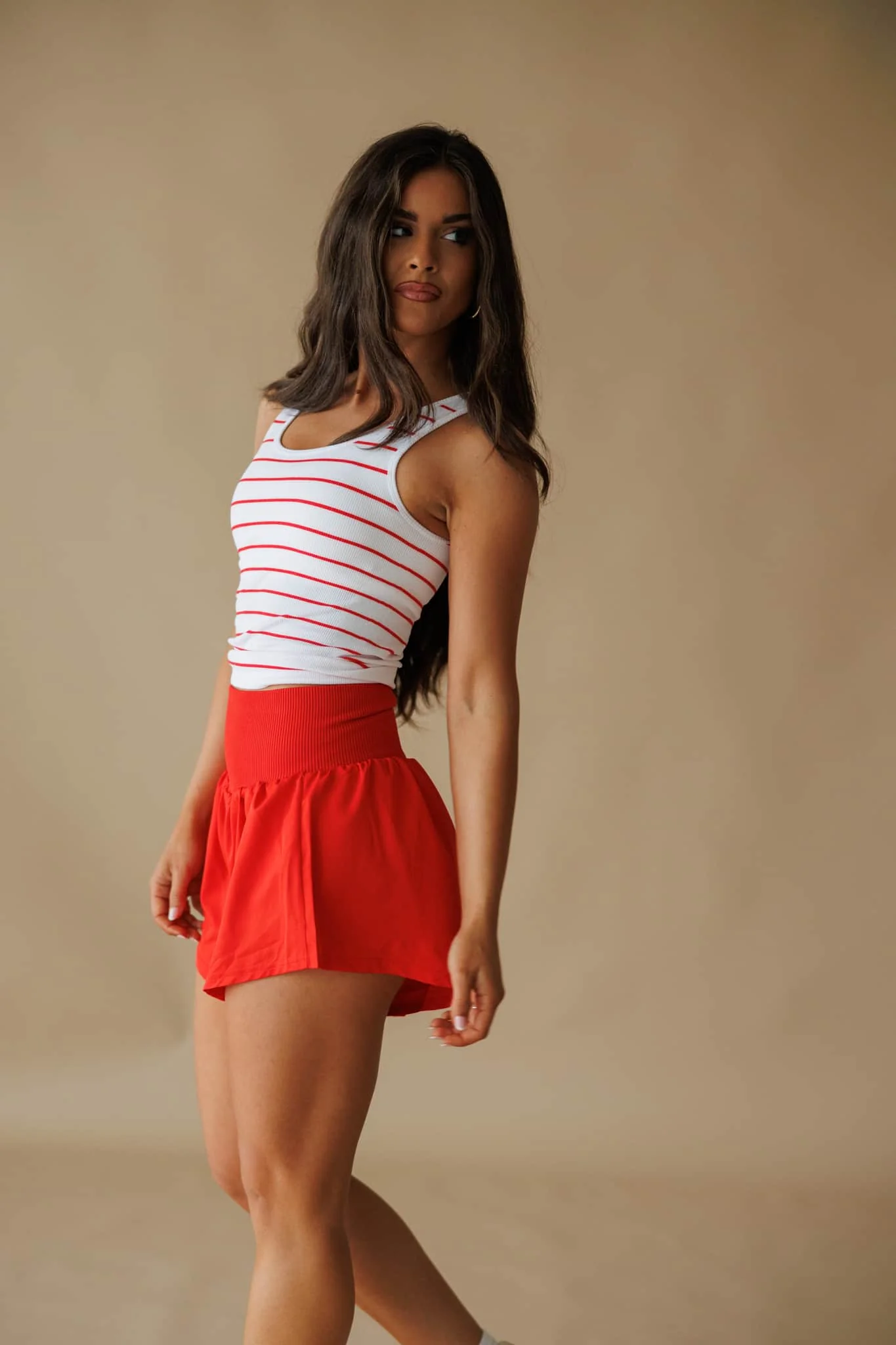 Red Compression Shorts - Image 6