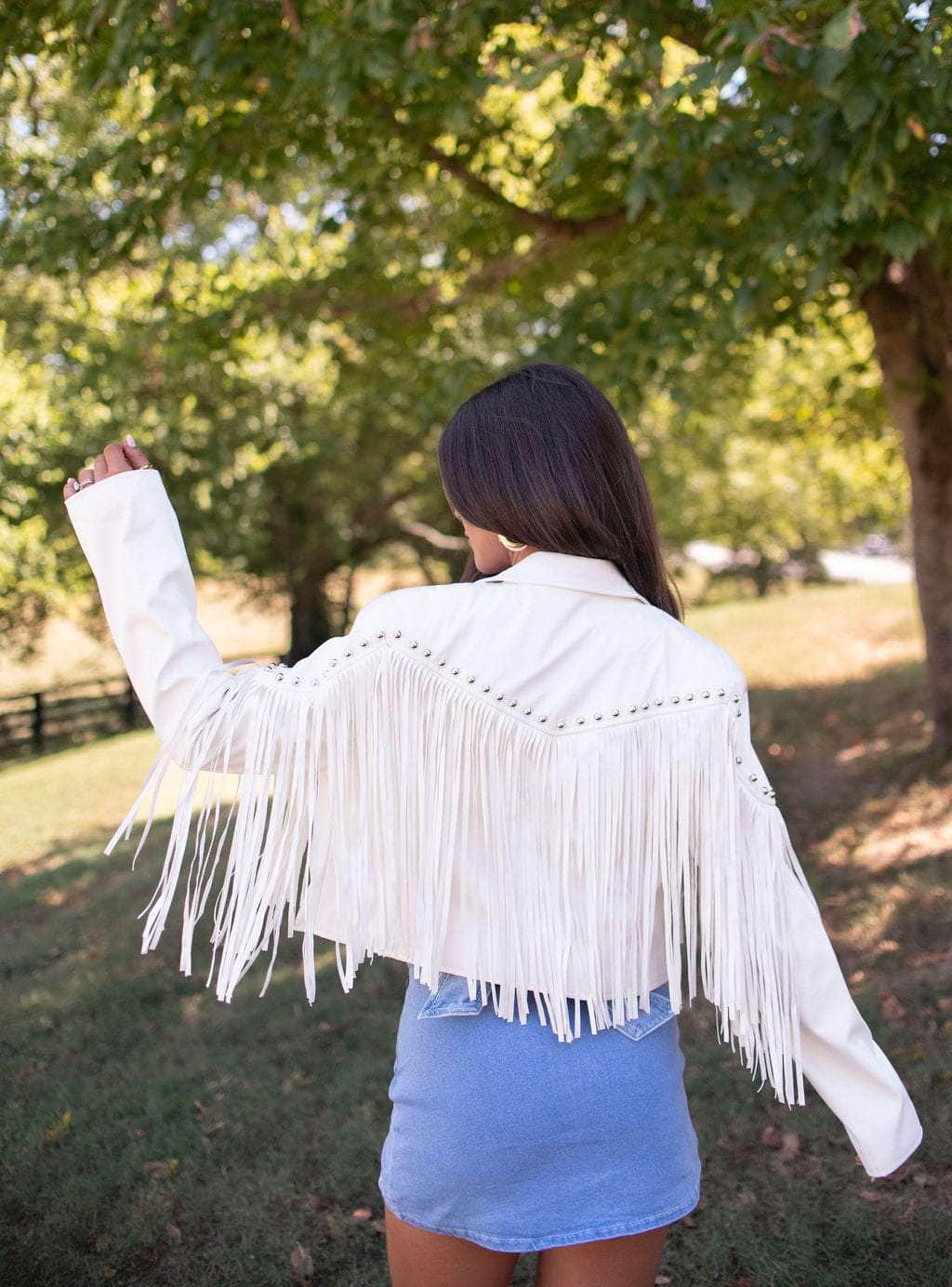 Rodeo Rebel Fringe Jacket - Image 2