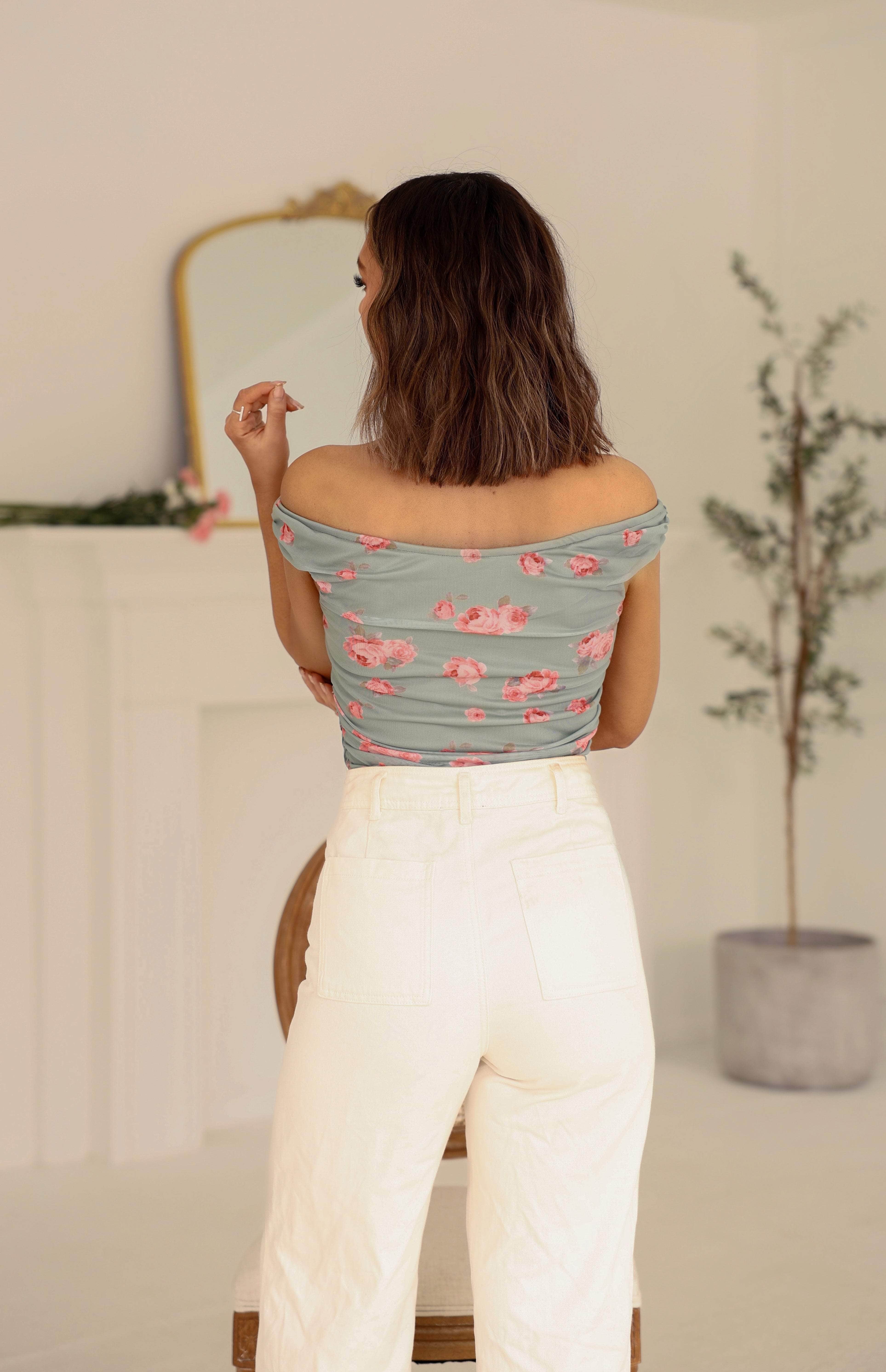 Rosebud Ruched Top - Image 3