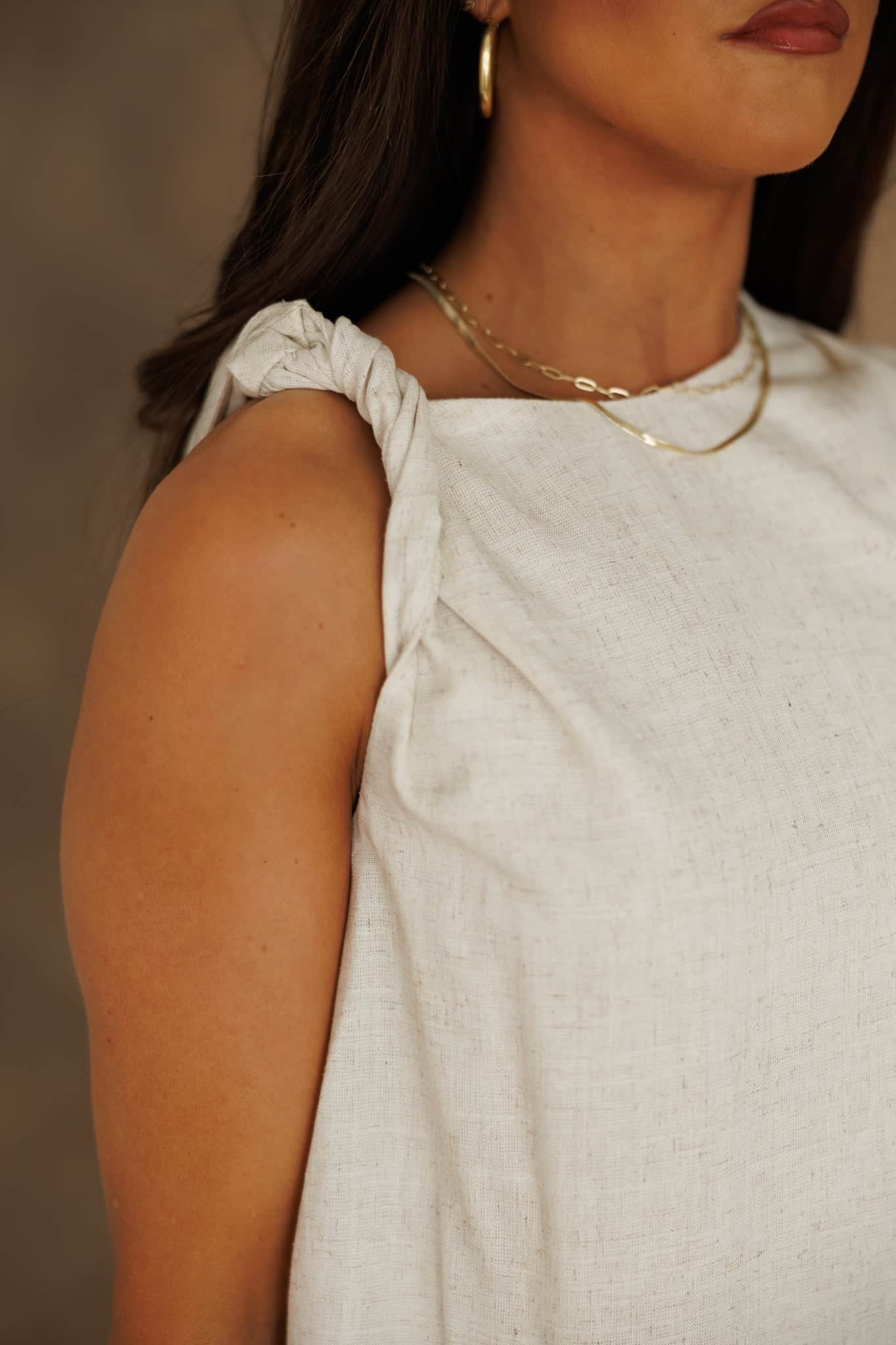 Shoreline Shift Linen Dress - Image 4