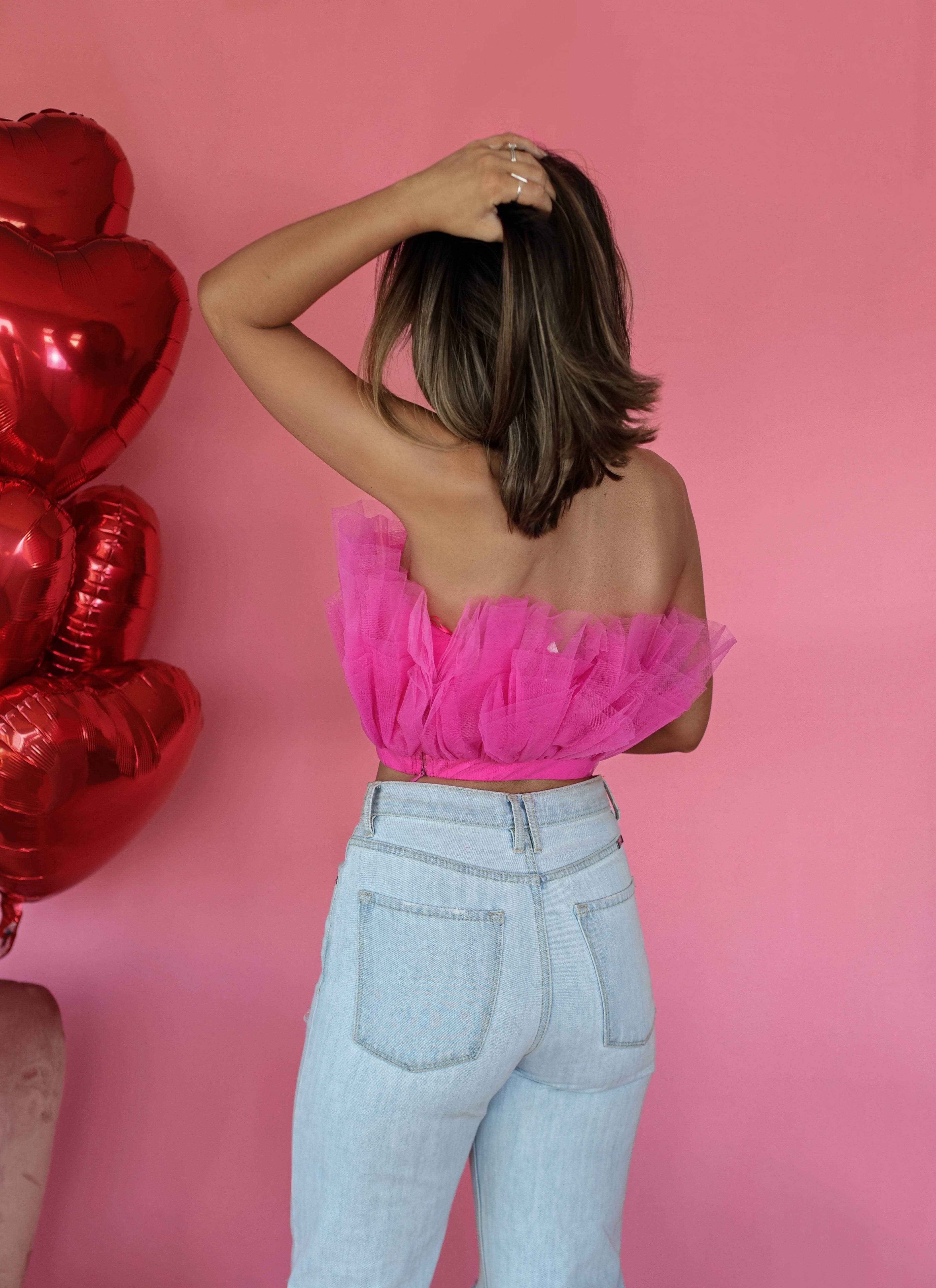 Single Ladies Tulle Top - Image 2