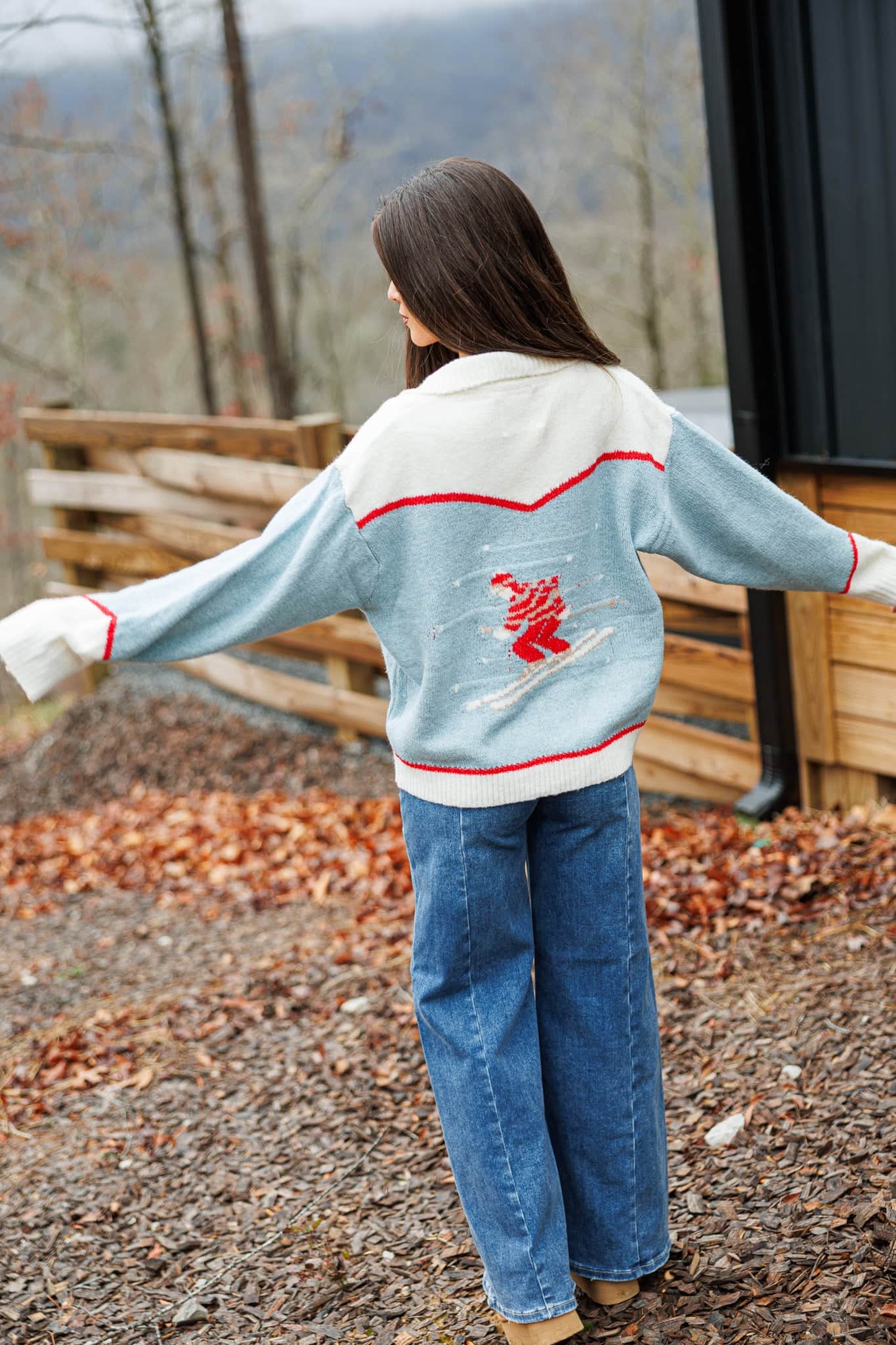 Ski Patch Knit Cardigan - Image 2