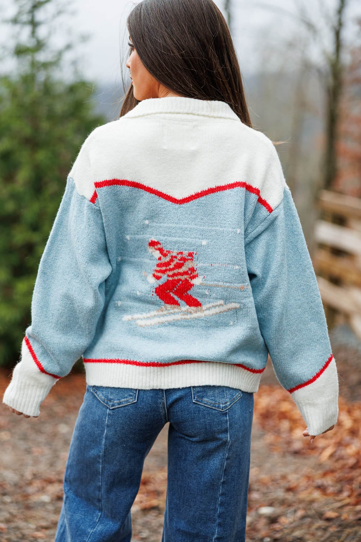 Ski Patch Knit Cardigan - Image 4