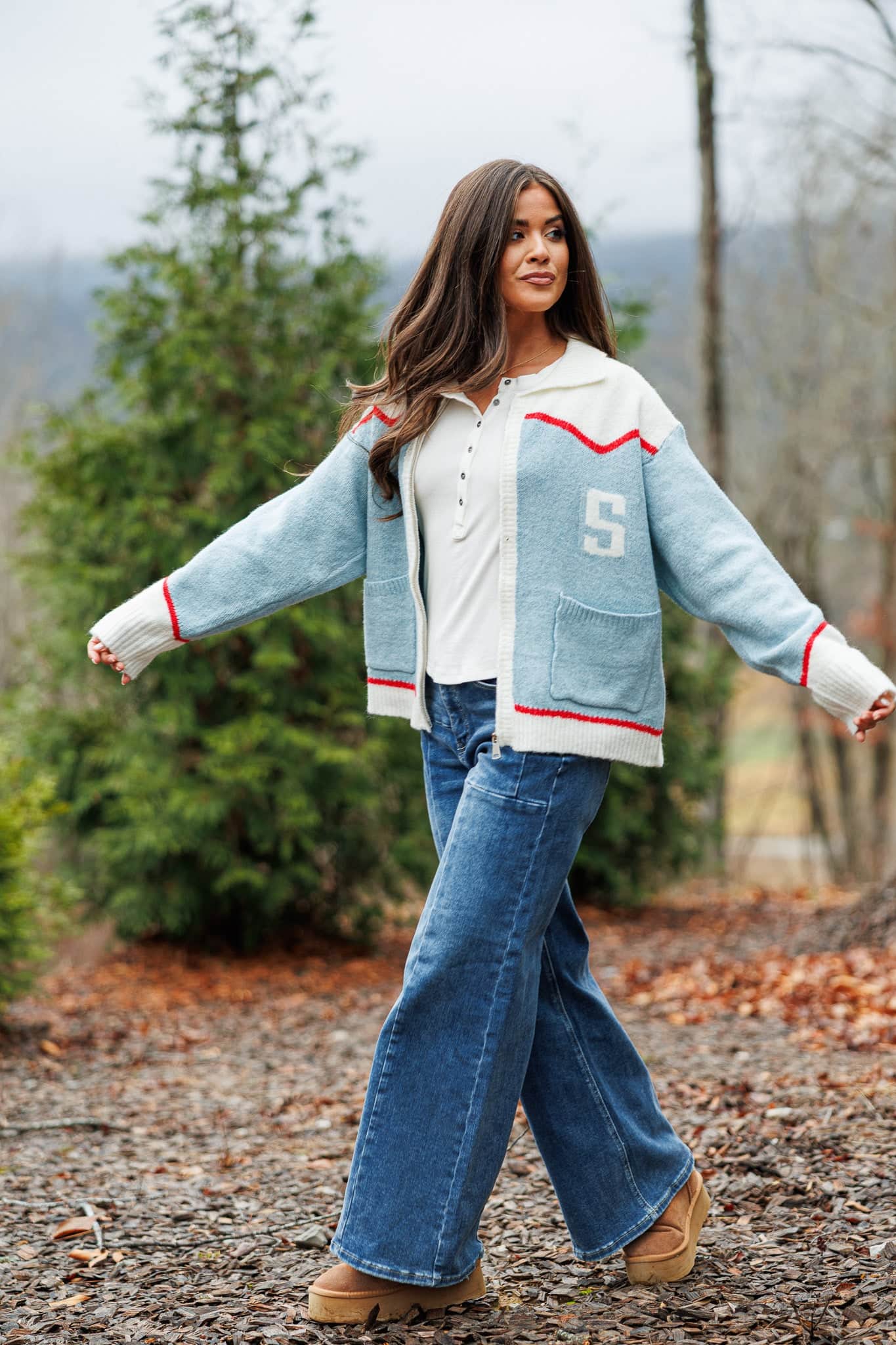 Ski Patch Knit Cardigan - Image 5