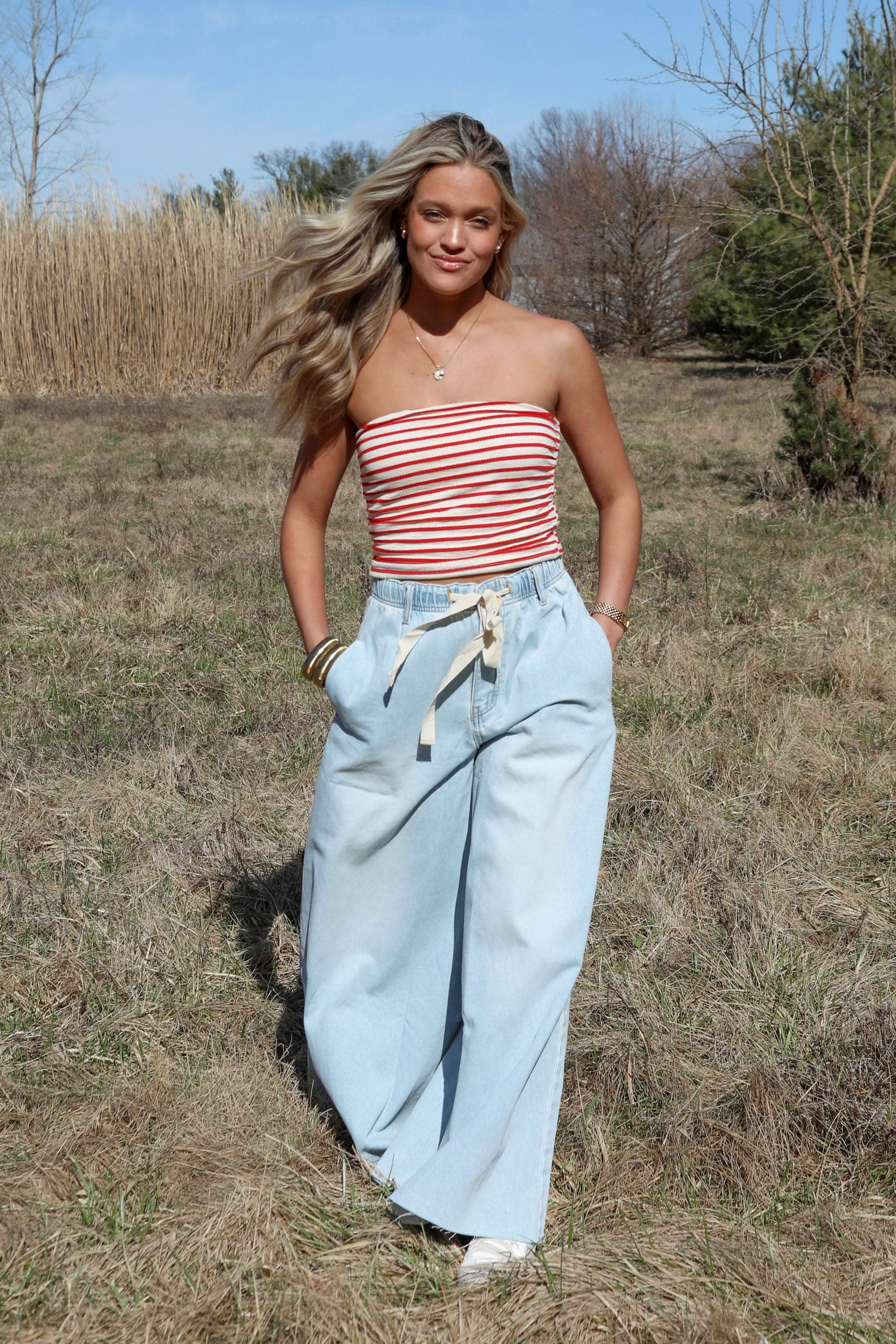 Sky High Wide Leg Denim - Image 5