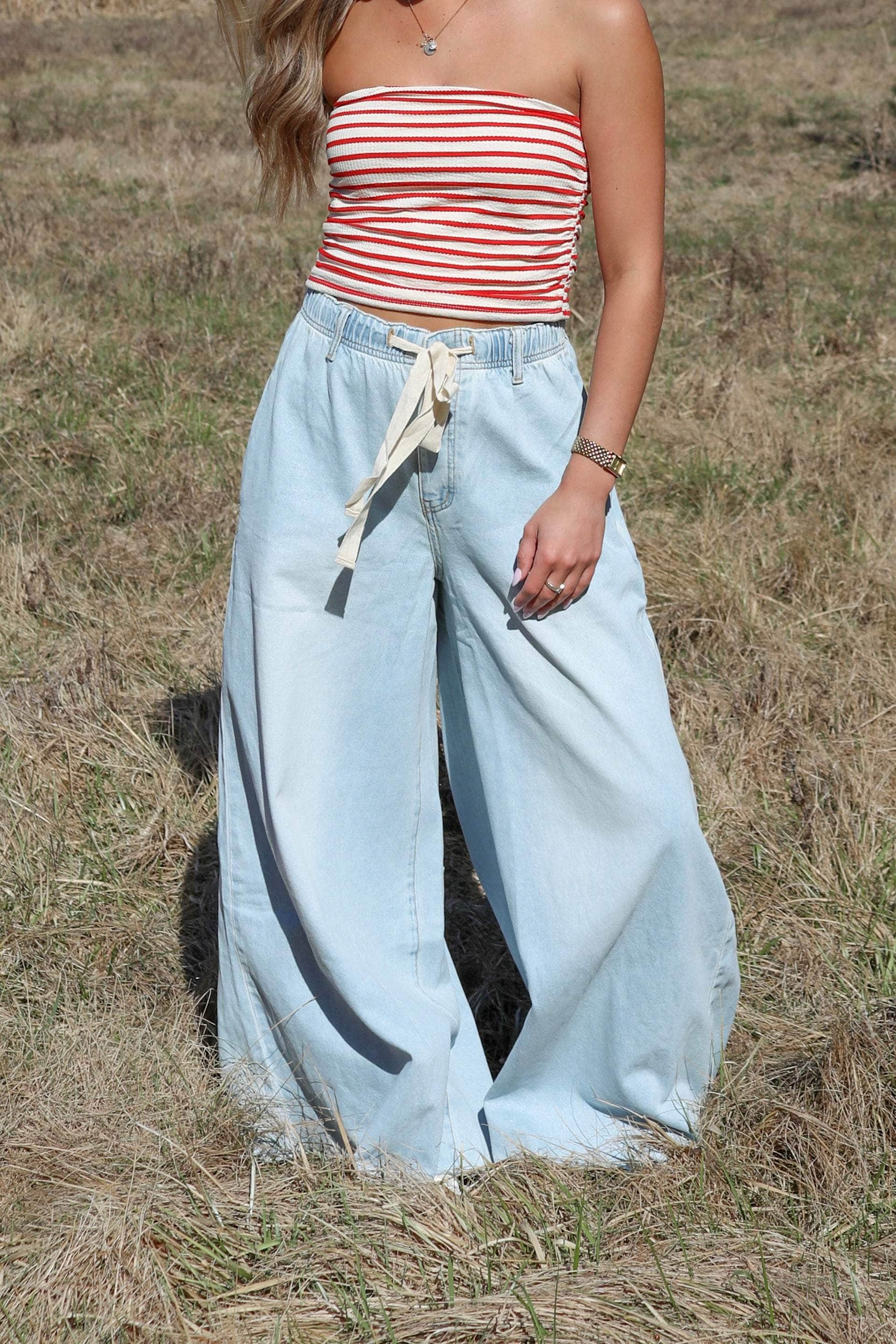 Sky High Wide Leg Denim - Image 6