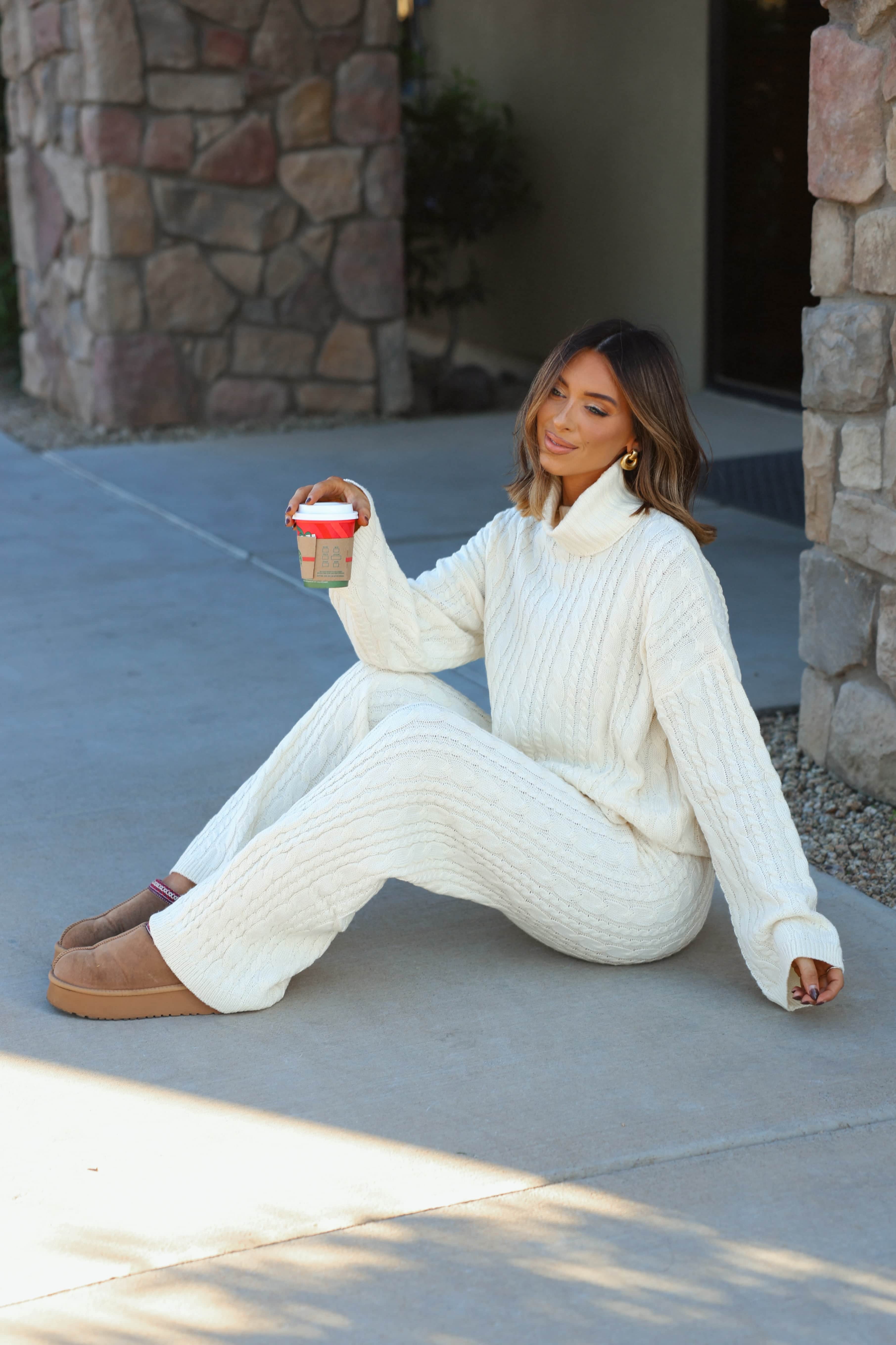 Snowed In Cable Knit Pants - Image 4