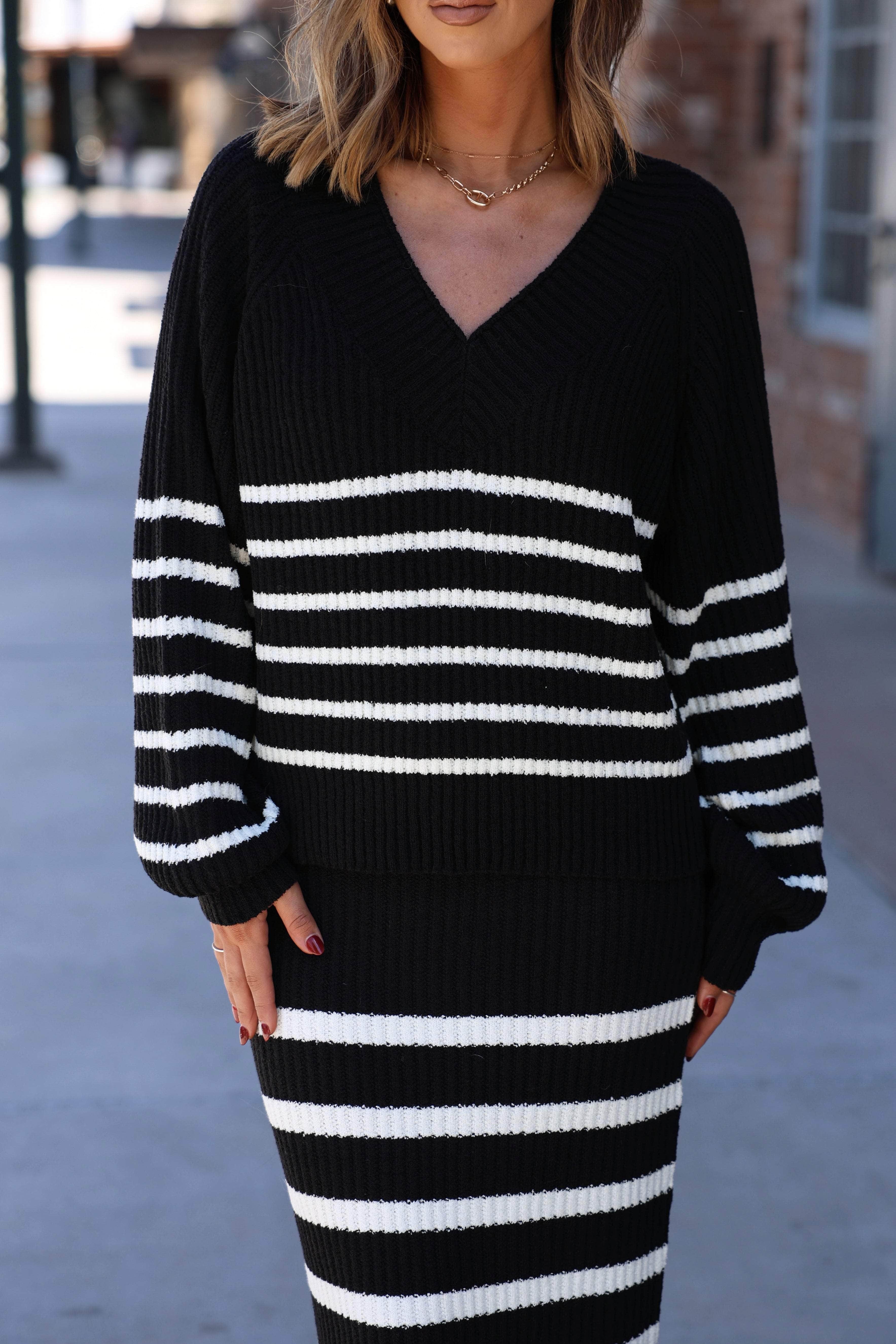 Soho Stroll Stripe Sweater - Image 7