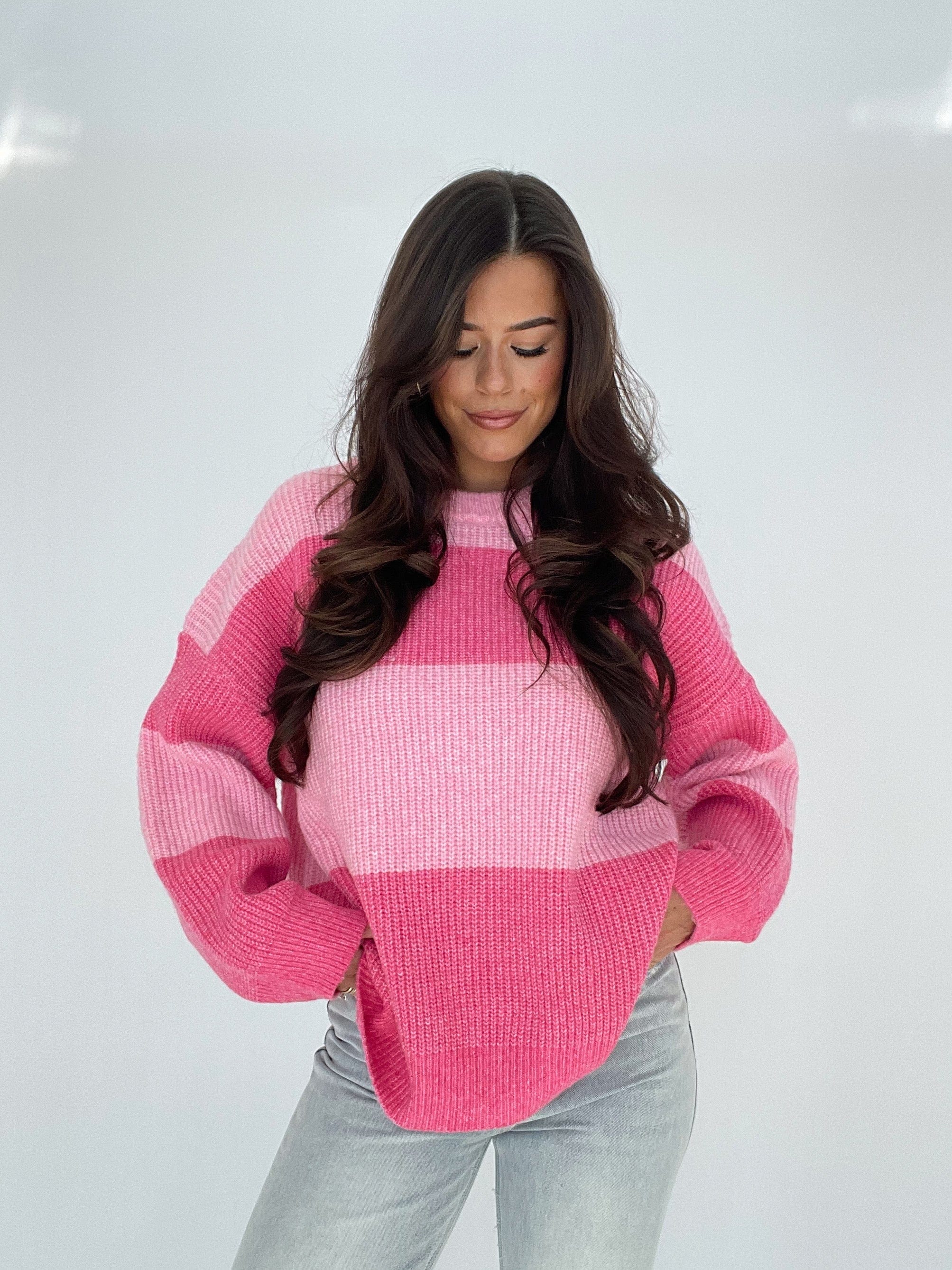 Striped Color Block Sweater - Image 10