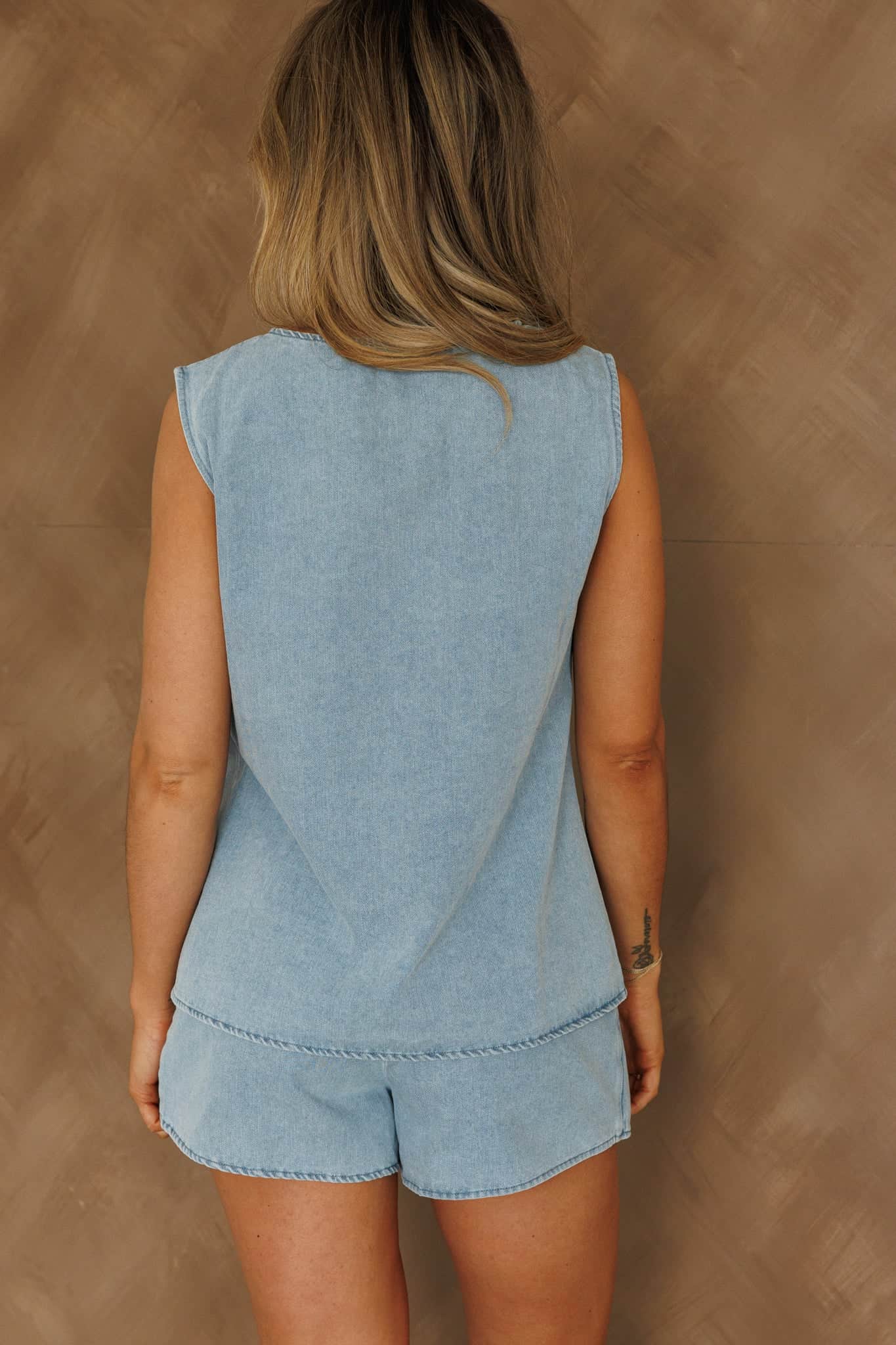 Sun Valley Denim Top - Image 2