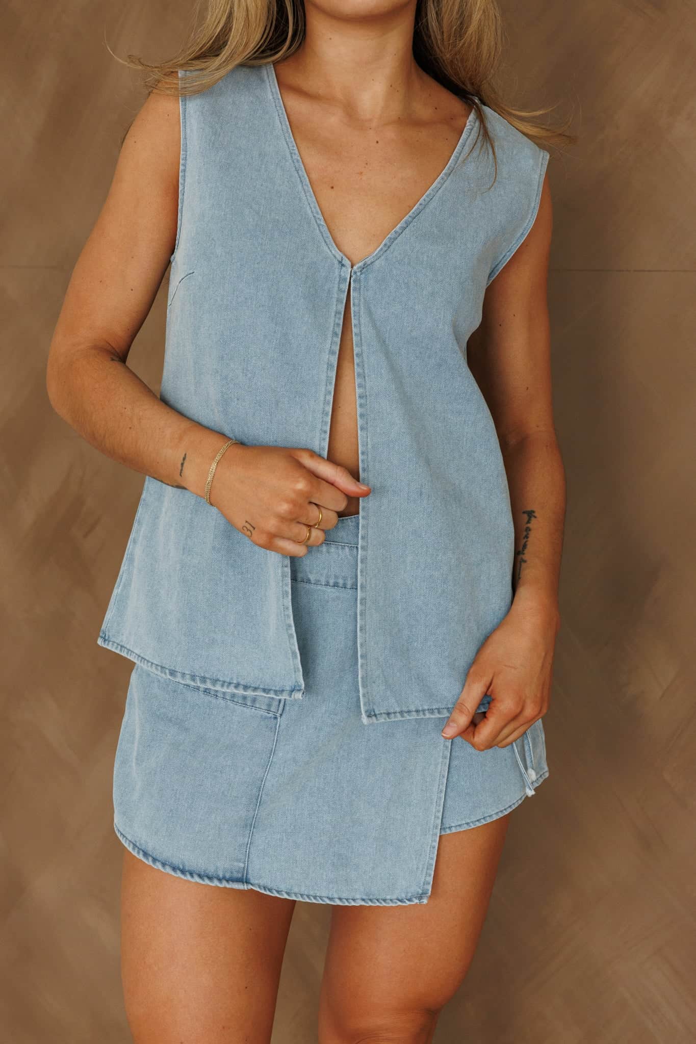 Sun Valley Denim Top - Image 3