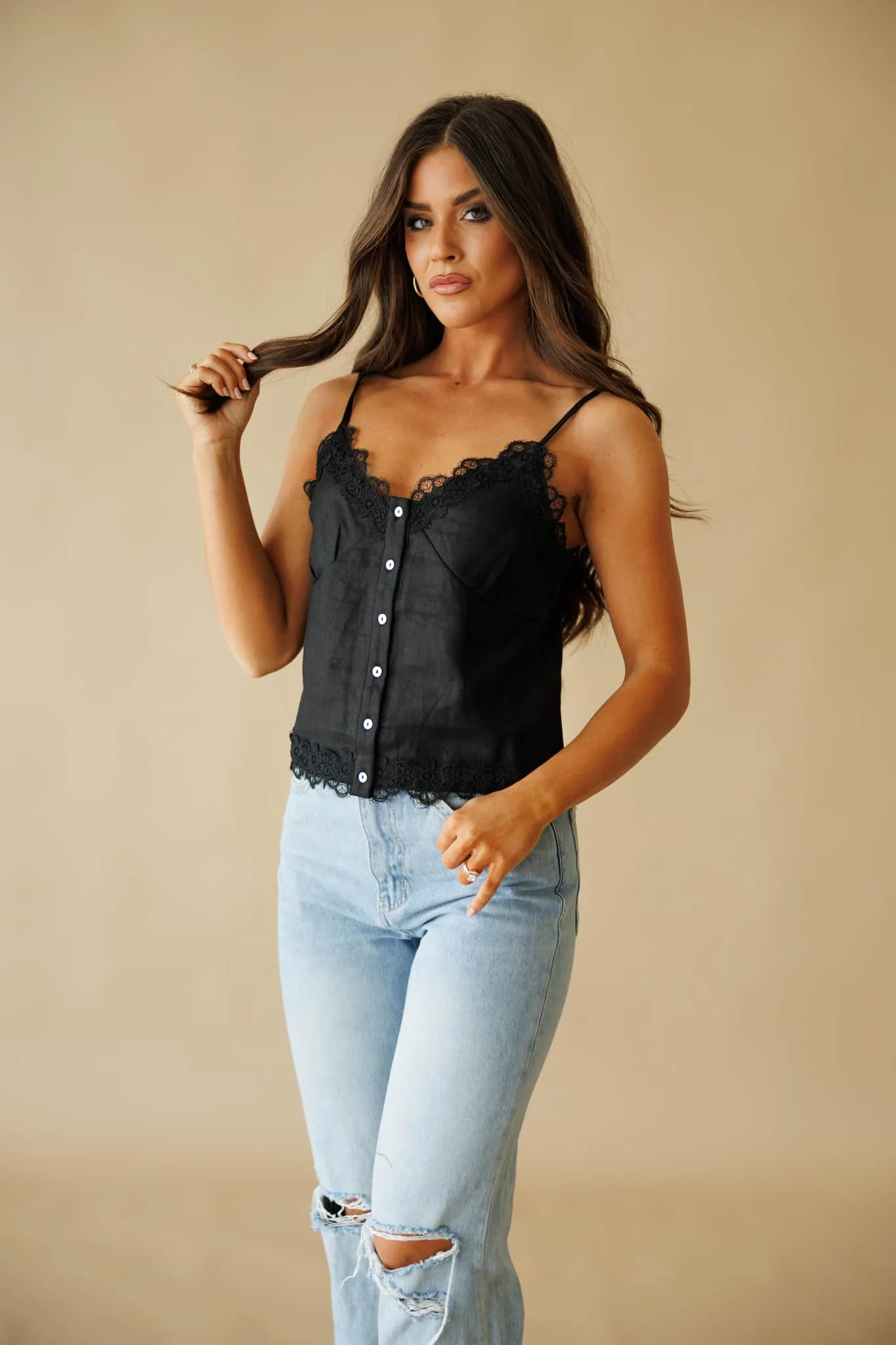 The Little Lace Top