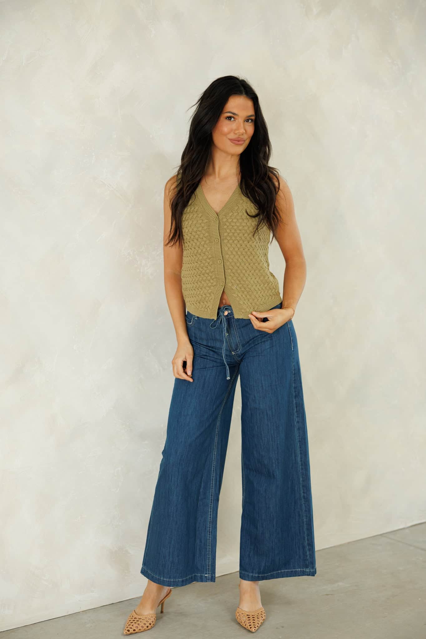 The Sofia Wide Leg Denim - Image 5