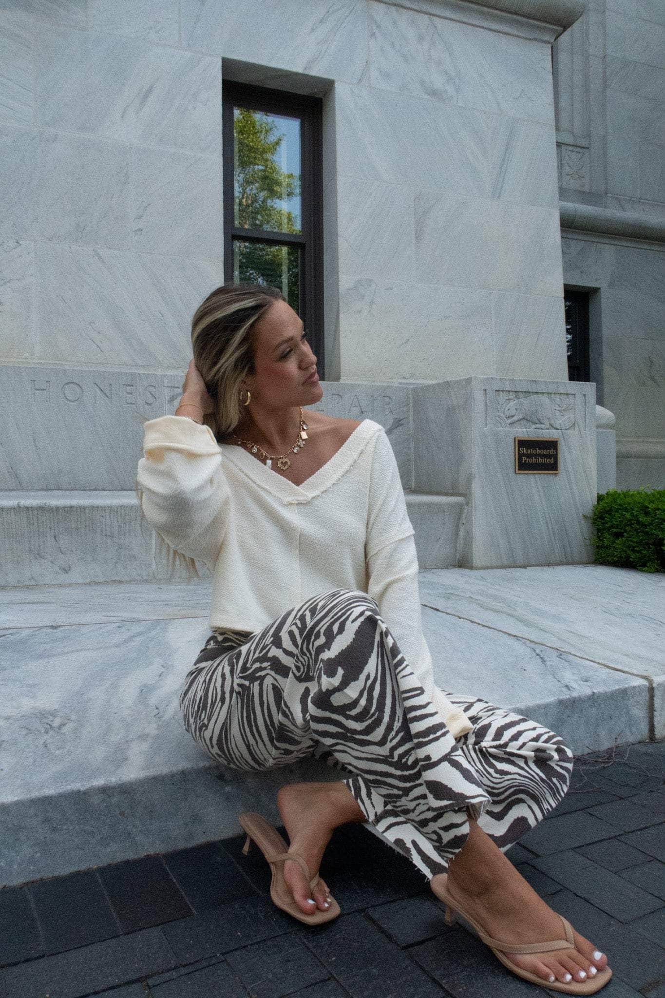 Tie Back Pullover Top - Image 5