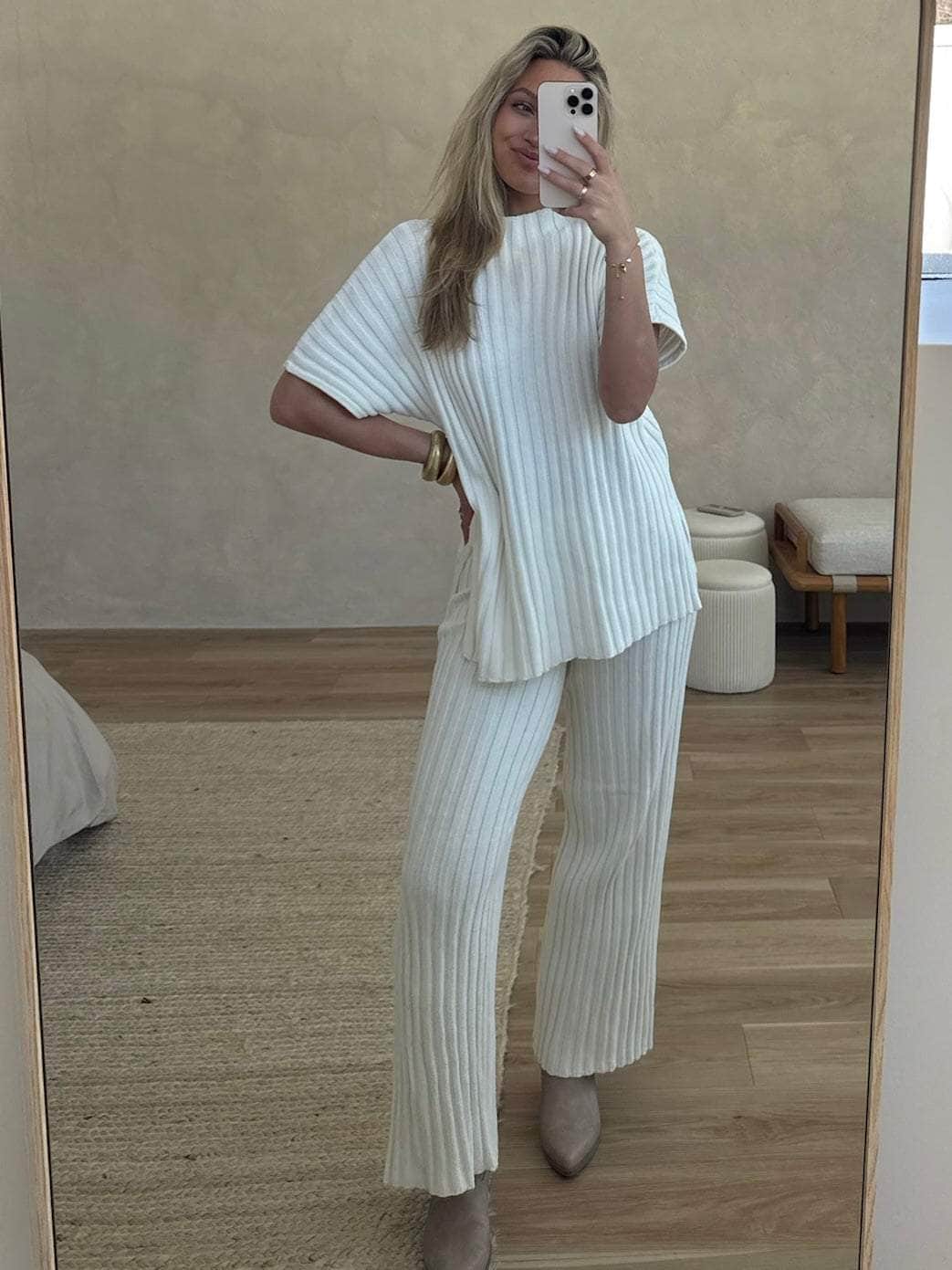 Whitehaven Ribbed Pants - Image 5