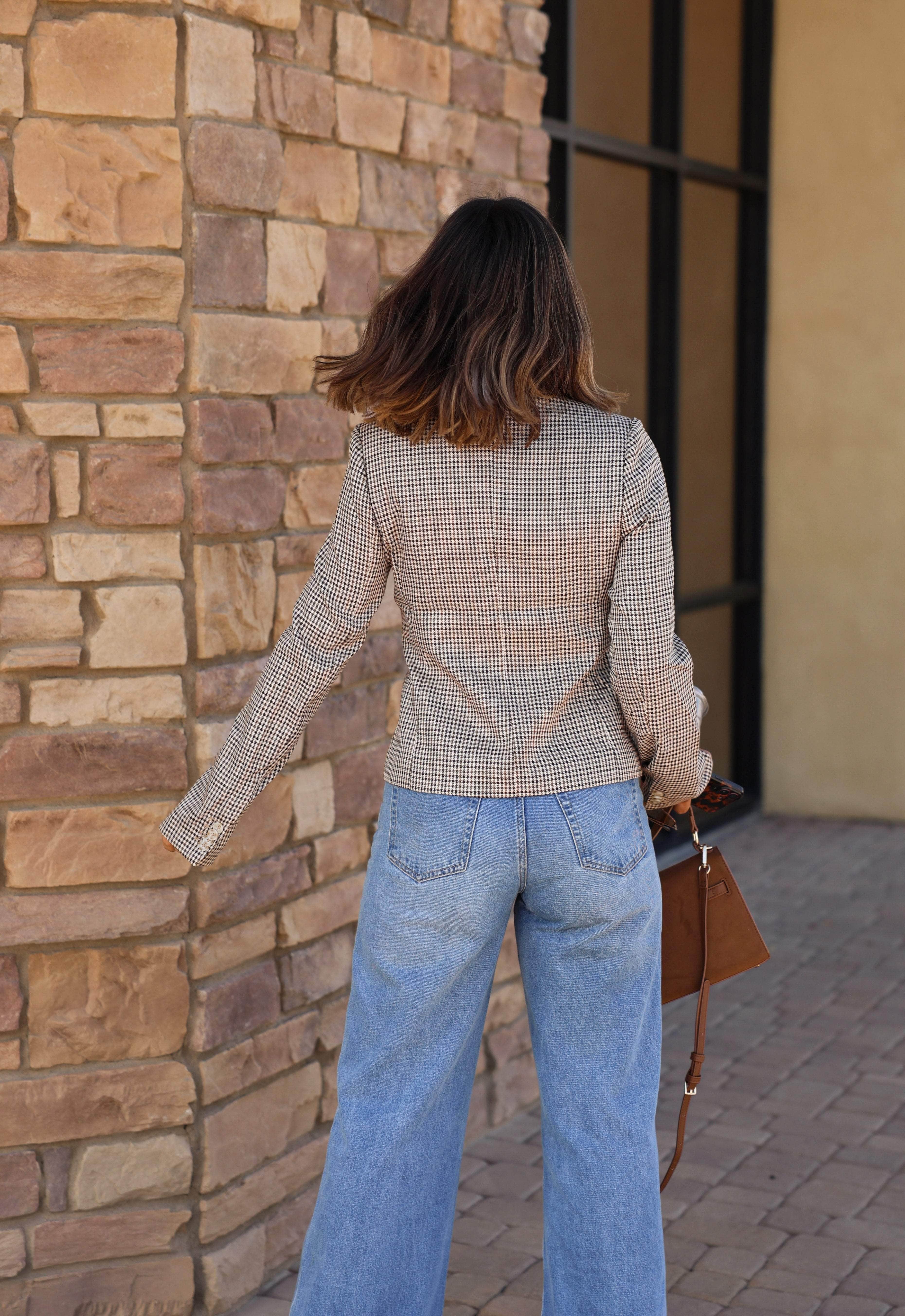 With Intention Plaid Jacket - Image 2